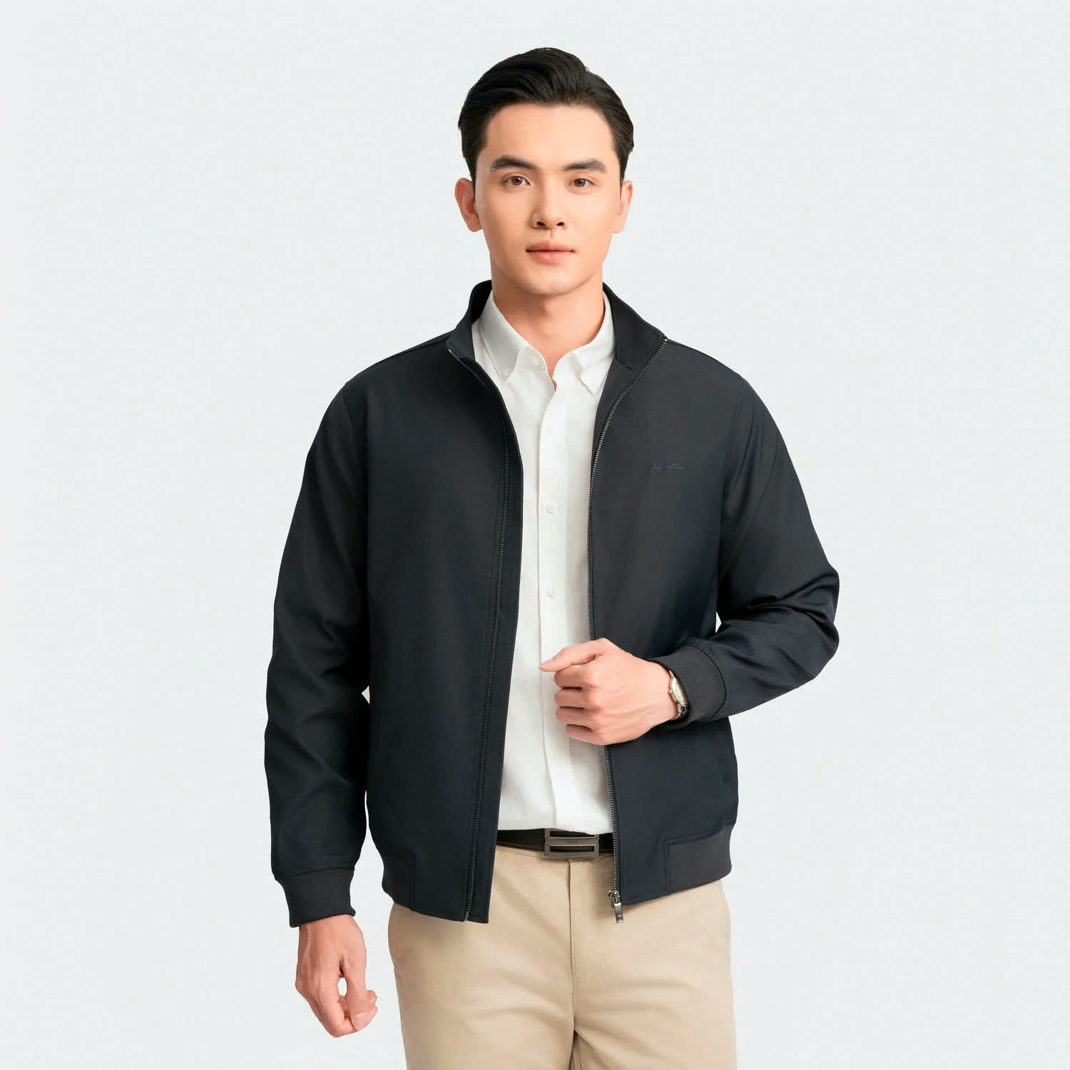 ARISTINO - Áo khoác 2 lớp Aristino phom dáng Regular Fit trẻ trung AJK027BZ