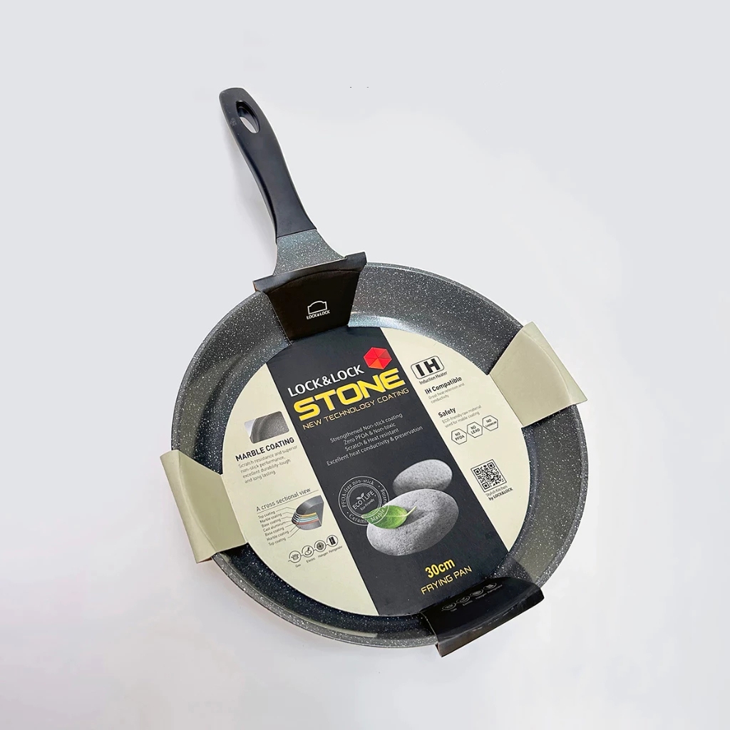 LOCKNLOCK-LCA6303D-Chảo rán Lock&Lock Stone 30cm (Có thể sử dụng bếp từ)