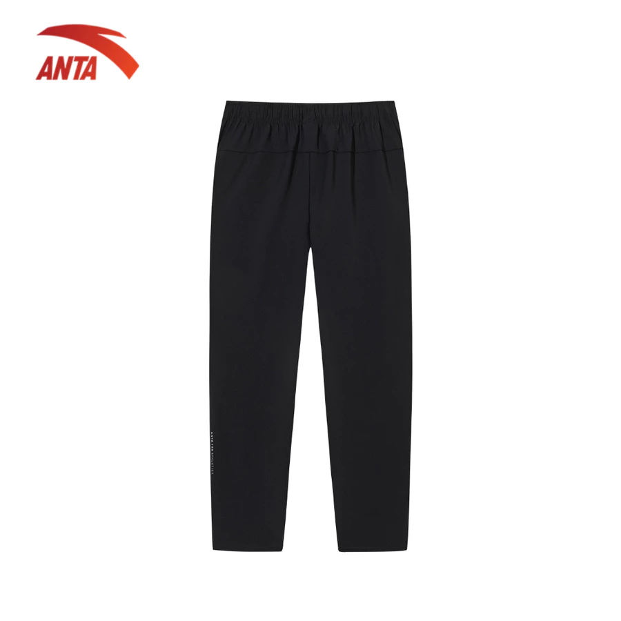 ANTA Nam Training Quần dài thể thao dệt kim thoáng mát Knitted Track Pants 1525C7314N