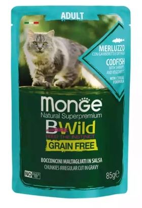 KOHNAN - 070988 Monge Pate85g Cá Thu&Tôm&Rau