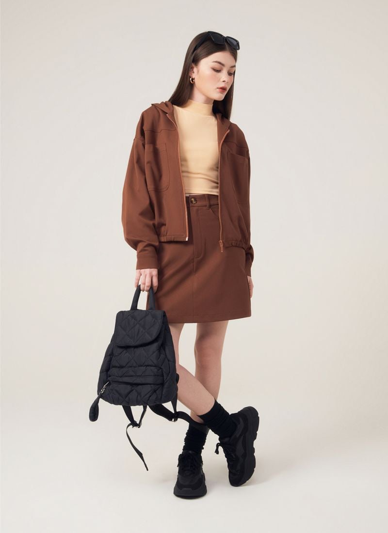 MIKI VÁY KHUY CÀI EVEN NÂU ĐẬM