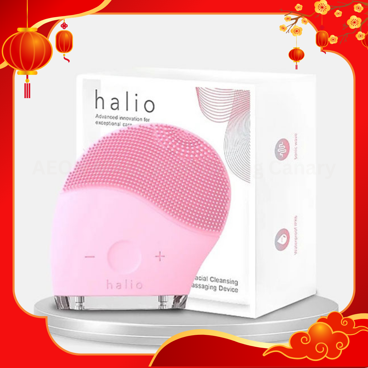 KOHNAN - Halio Máy Rửa Mặt Baby Pink