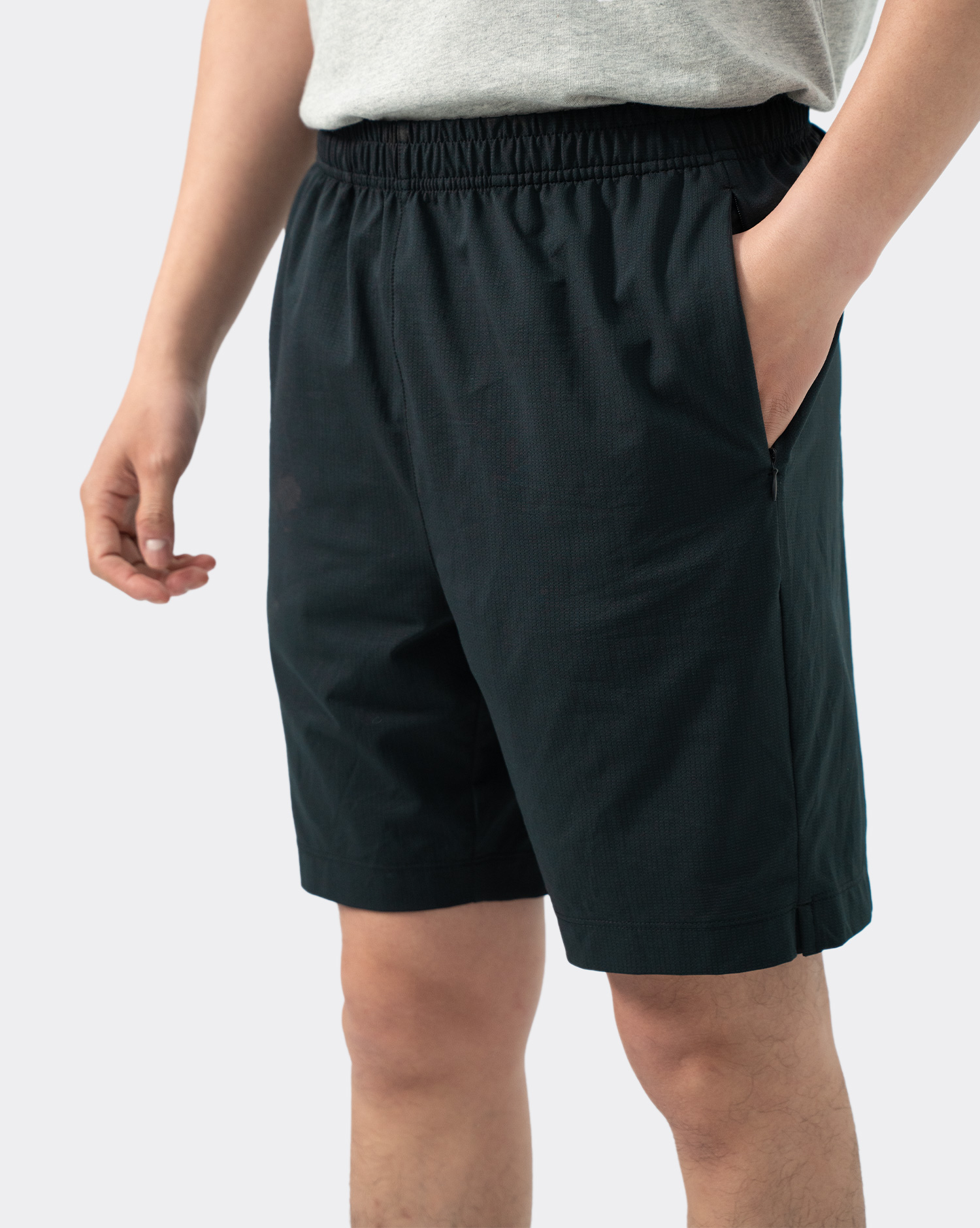 Quần short thể thao năng động màu xanh than 4002B