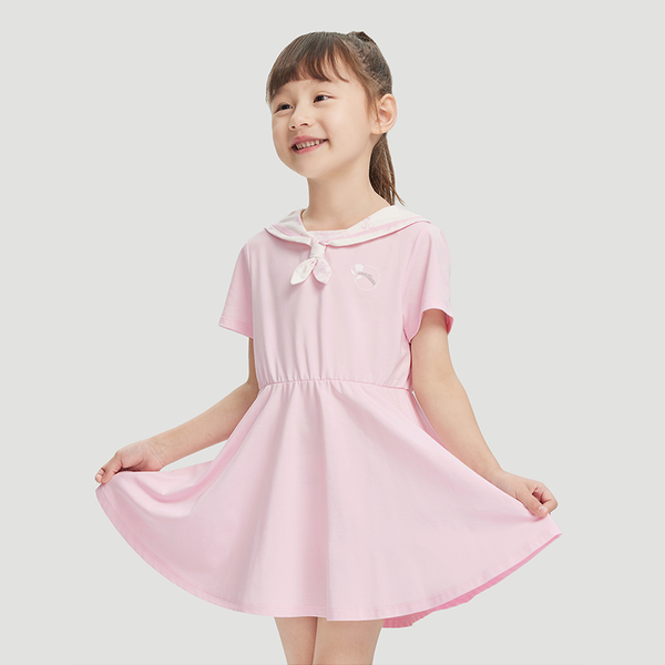 Anta Kids - Váy Liền Thể Thao Bé Gái Anta Kids Gymnastics-2P 3624C9311