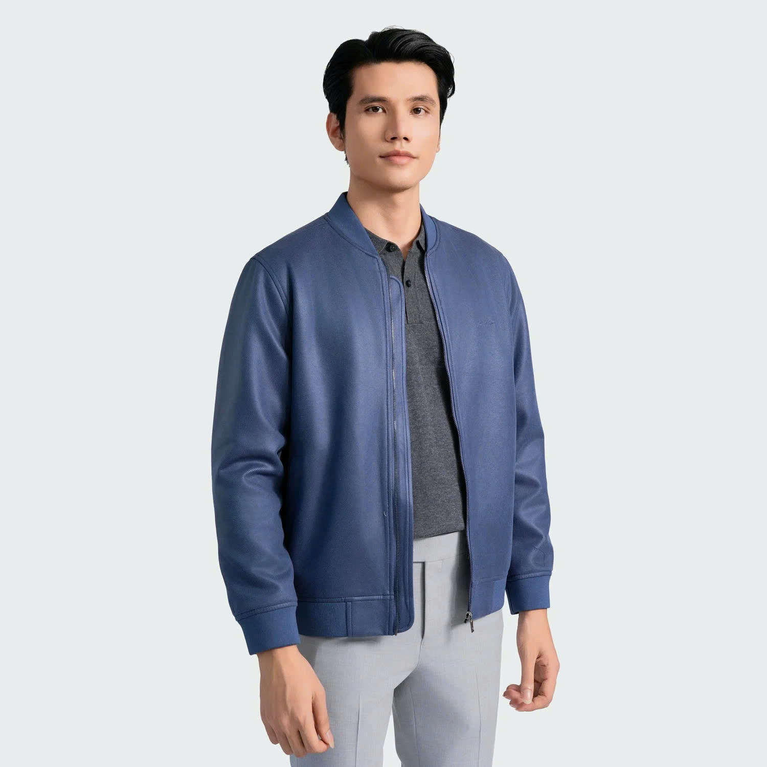 Aristino - Áo Khoác Dạ Hai Lớp Nam Aristino Regular Fit AJK038BZ