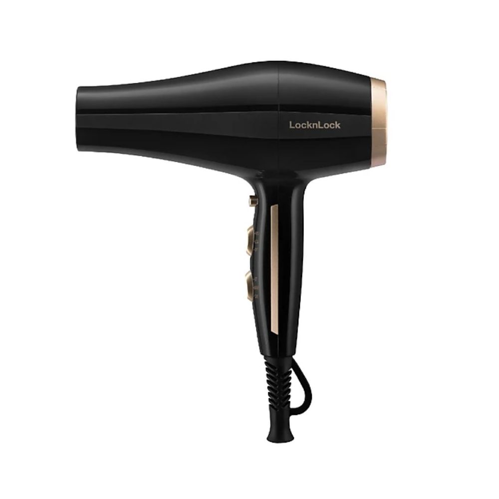 LOCKNLOCK-ENA156BLK - Máy sấy tóc Locknlock Perfect care hair dryer 220-240V, 50Hz, 2000-2300W-Màu đen