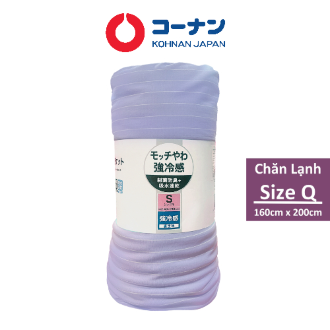 KOHNAN - Chăn Tuyết Siêu Mát Tím 160X200(CM)
