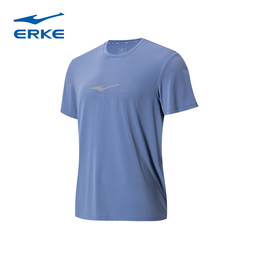 ERKE - Áo phông ngắn tay nam ERKE RUNNING 11224302268