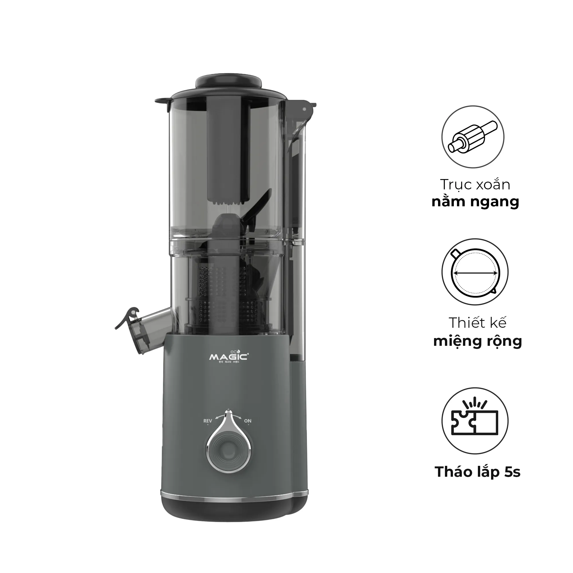 KOHNAN Máy Ép Chậm MAGIC Eco AC-148