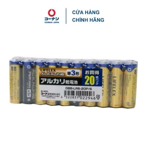 KOHNAN - Pin 2A LR6 vỉ 20 viên