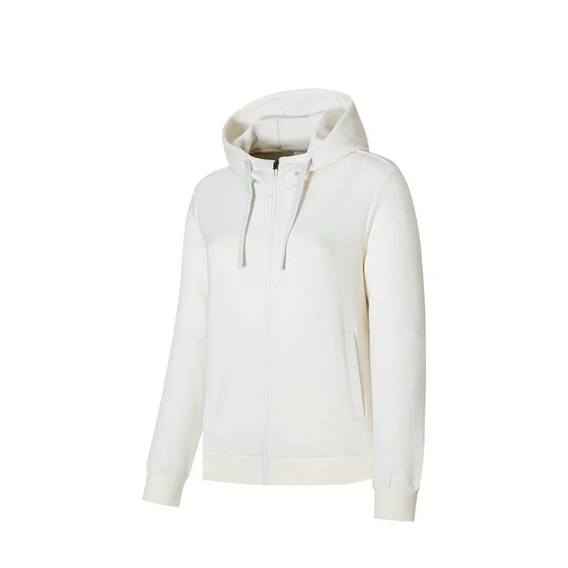 ERKE - Áo khoác hoodie nữ có zip ERKE 12223302236