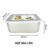 KOHNAN Hộp đựng tp sâu Inox 3.6L (20802)