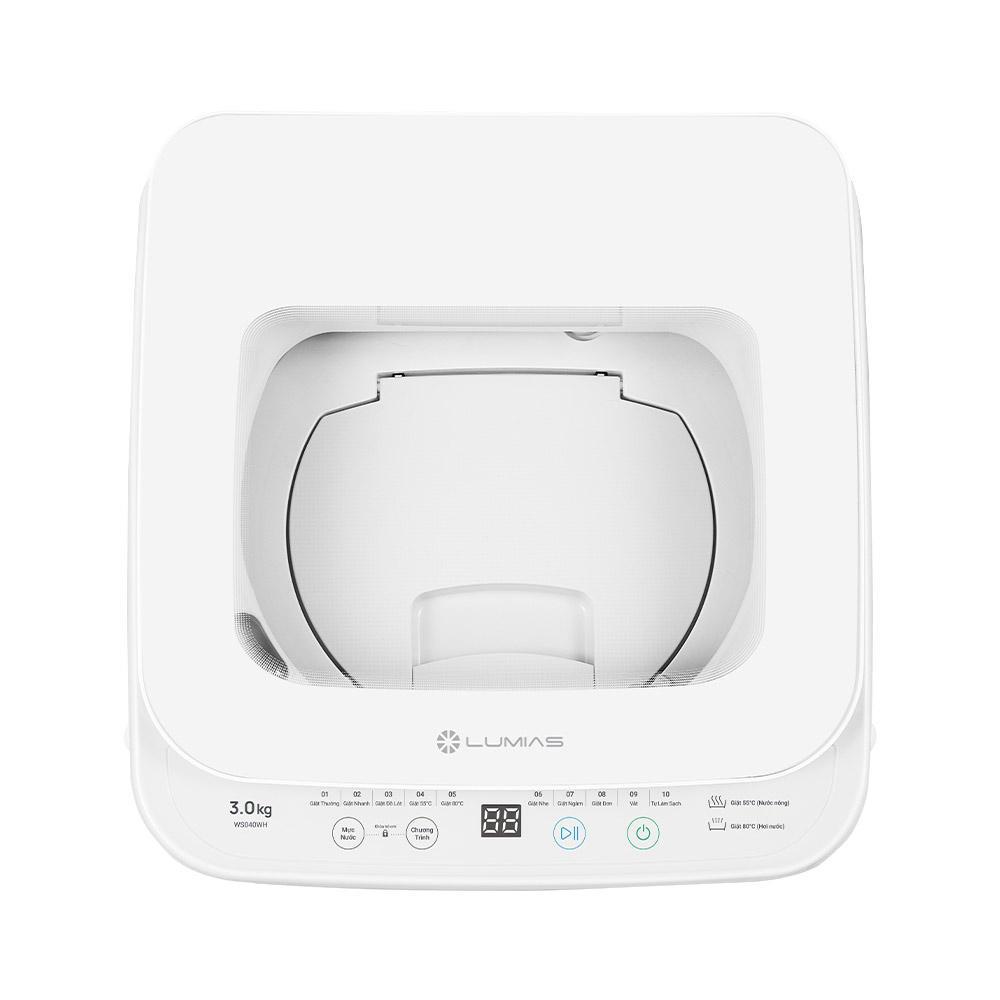 Máy giặt mini chức năng giặt nhiệt độ cao Lumias WS040WH