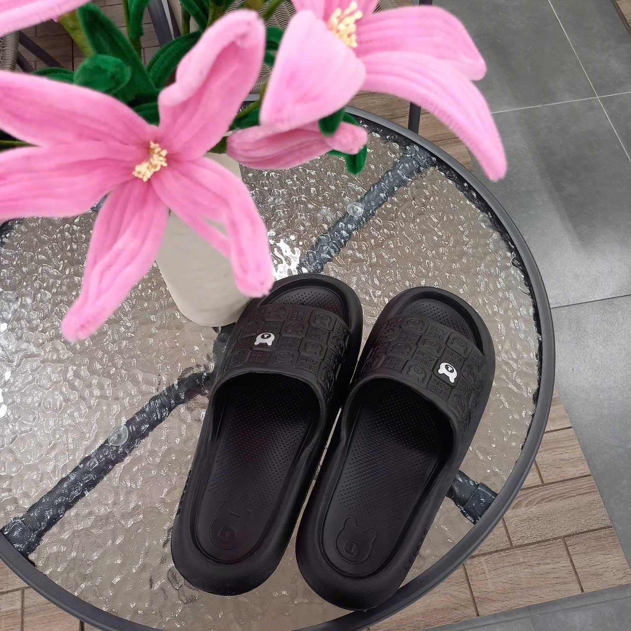 Kohnan DÉP EVA GẤU A279 ĐEN (8935350805741)