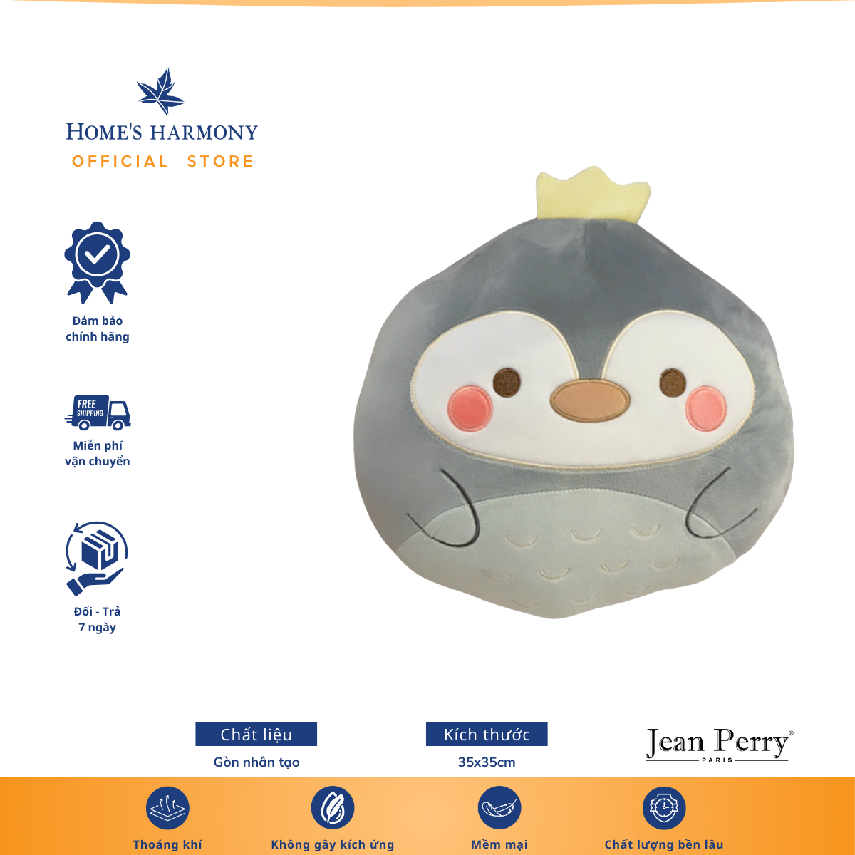 Gối trang trí tựa lưng Cotonsoft dễ thương nhiều màu sắc