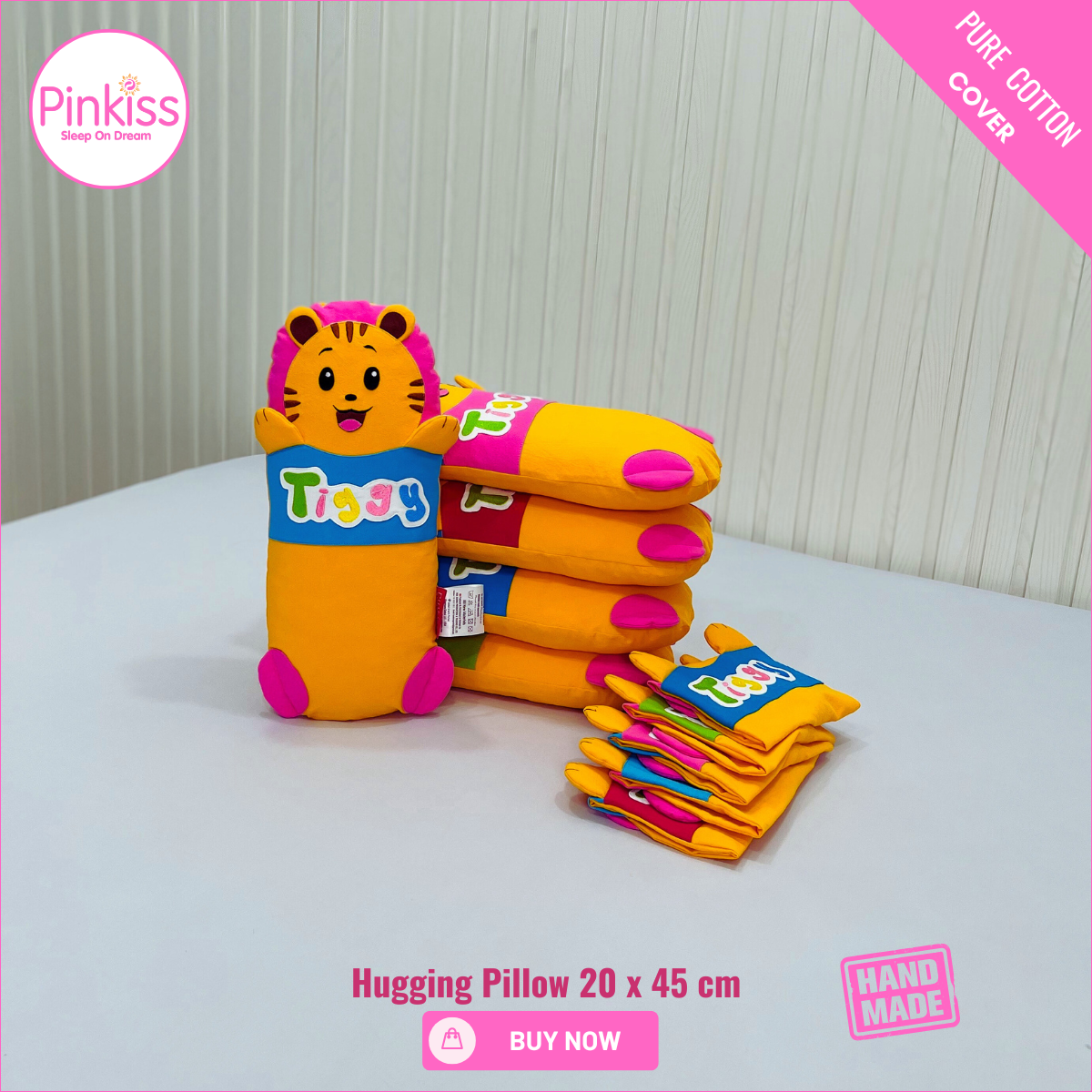 [DEAL ƯU ĐÃI 27/01] -PINKISS-Gối ôm thú TG PINKISS 20X45