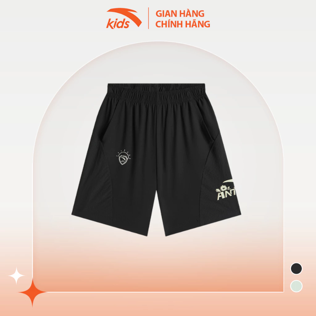Quần lửng thể thao bé trai Anta Kids Cycling-1P 3524C9508-2