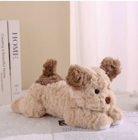 MINIGOOD - Gấu bông màu kem (35cm)