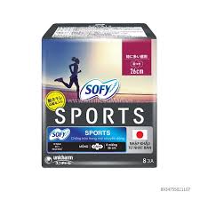 KOHNAN - Băng Vệ Sinh Sofy Sports 26cm cánh 8