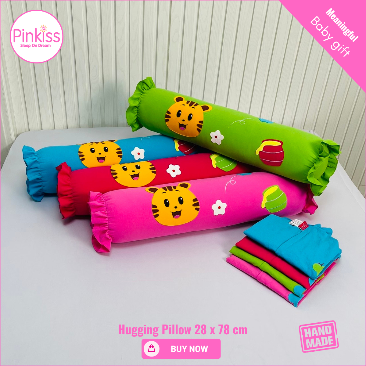 PINKISS-Gối ôm PINKISS 28x78