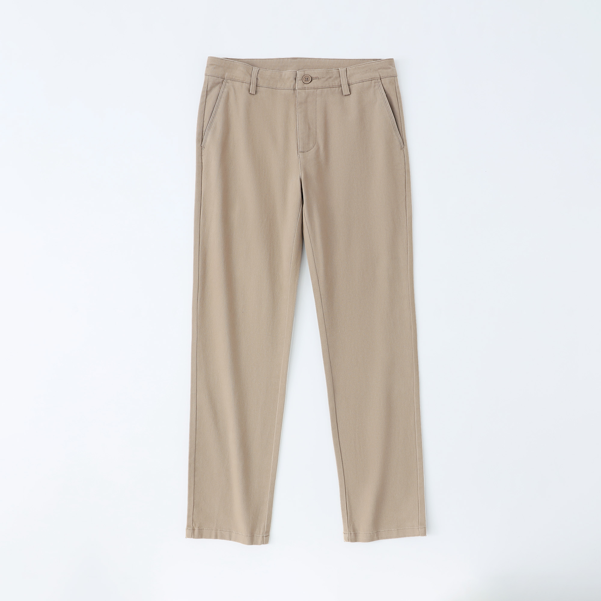 JEANSWEST QUẦN KHAKHI NAM DÀI DÁNG ĐỨNG MÀU KEM