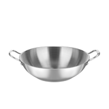 KOHNAN - 072314 Chảo Inox 32 cm 2quai Ticook