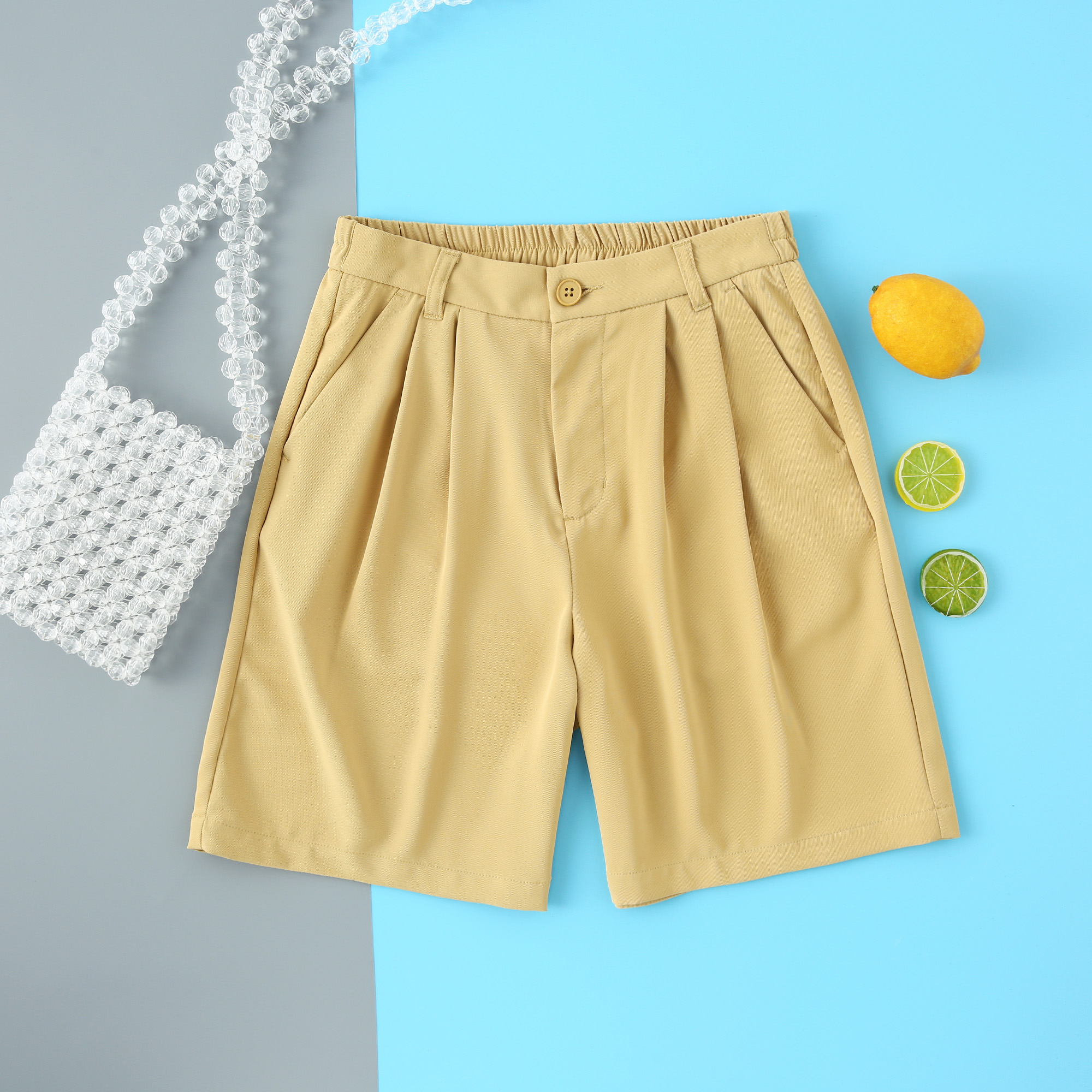 JEANSWEST Quần short nữ lưng thun