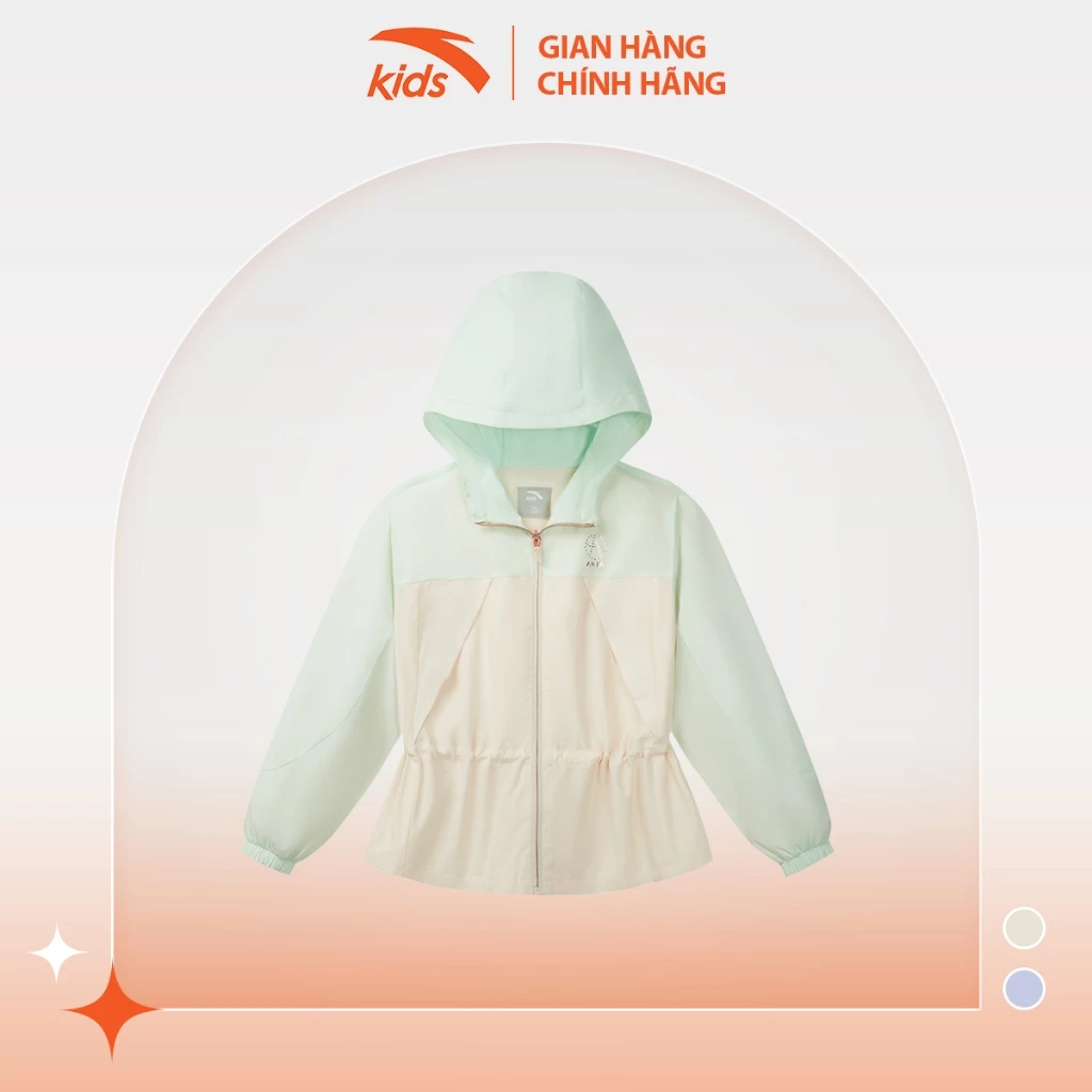 Anta Kids - Áo khoác bé gái Anta Kids Running 3624C7603