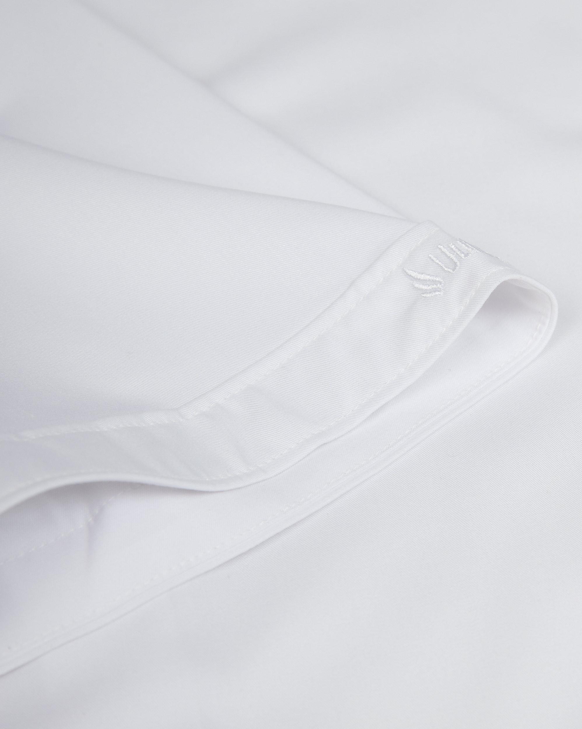 Áo sơ mi ngắn tay nam màu trắng 4001W