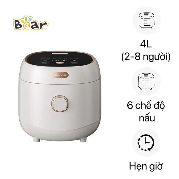 KOHNAN - Nồi Cơm Điện Bear DFB-C40K6