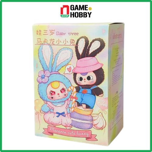 nShop - Hộp Mù Baby Three Macaron Cute Bunny Blind Box