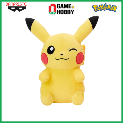 nShop - Thú Bông Pokemon Pikachu Pokemon Mofugutto Plush - Chính Hãng Banpresto Kích Thước: 22cm