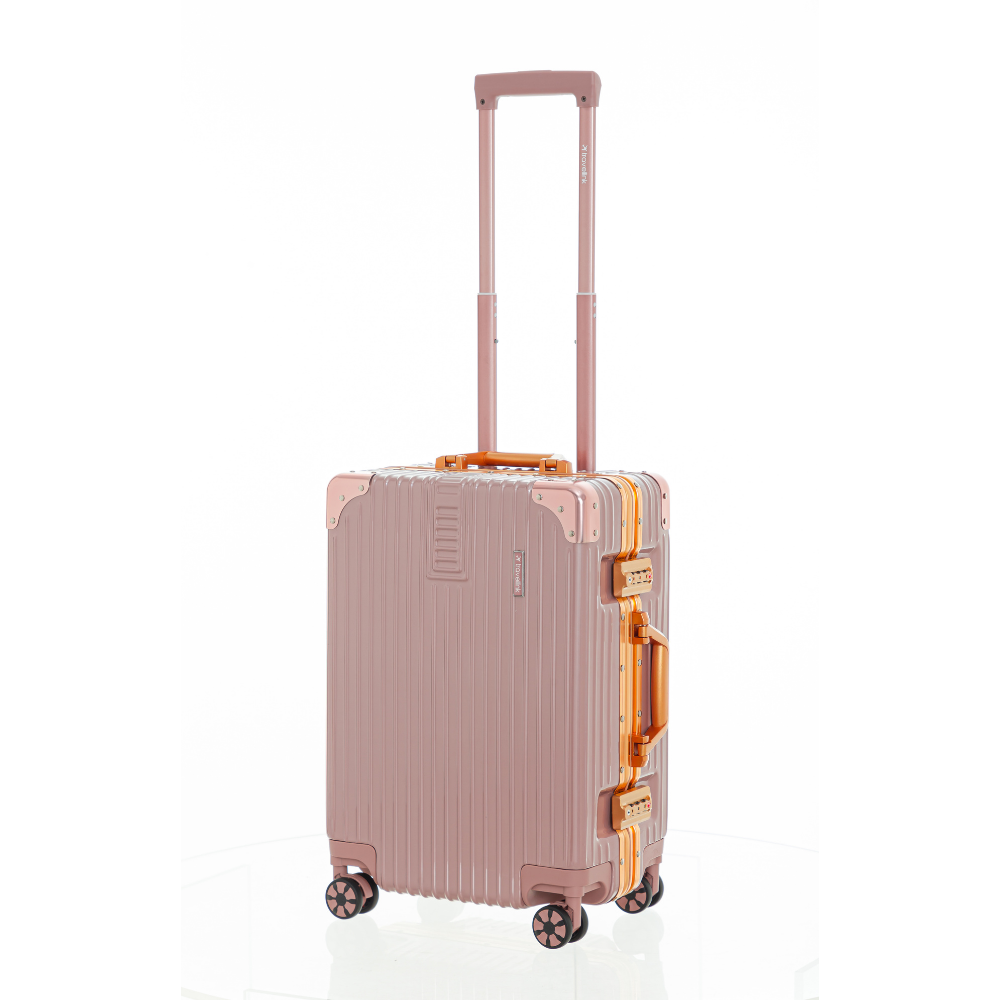 KUME | Vali Du Lịch Cao Cấp, Size 20, Chất Liệu Nhựa PC Khung Nhôm, Khóa Khung Sập 2 Đầu Chống Rạch Trộm | Thương Hiệu Travelink - TL001