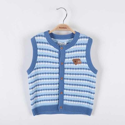 BALABALA - Áo gile len bé trai