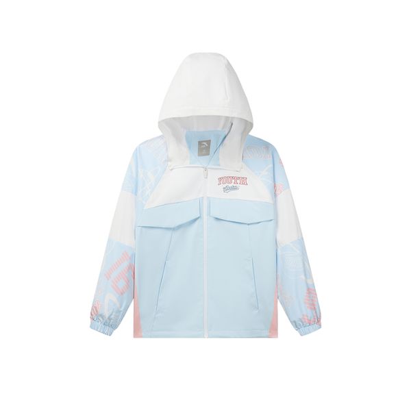 Anta Kids-Áo Khoác Gió Thể Thao Bé Gái Anta Kids 3624C1602