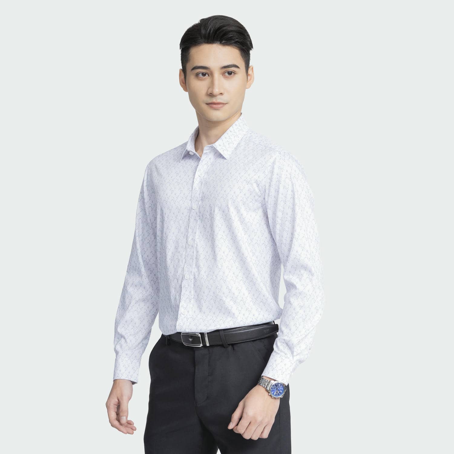 Aristino - Áo Sơ mi Nam Slim fit ALS09903