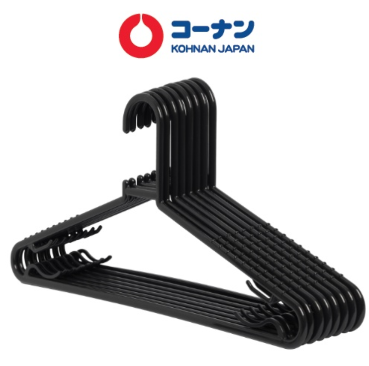 KOHNAN-Móc treo quần áo VNS-02-KN đa năng người lớn bộ 8 cái