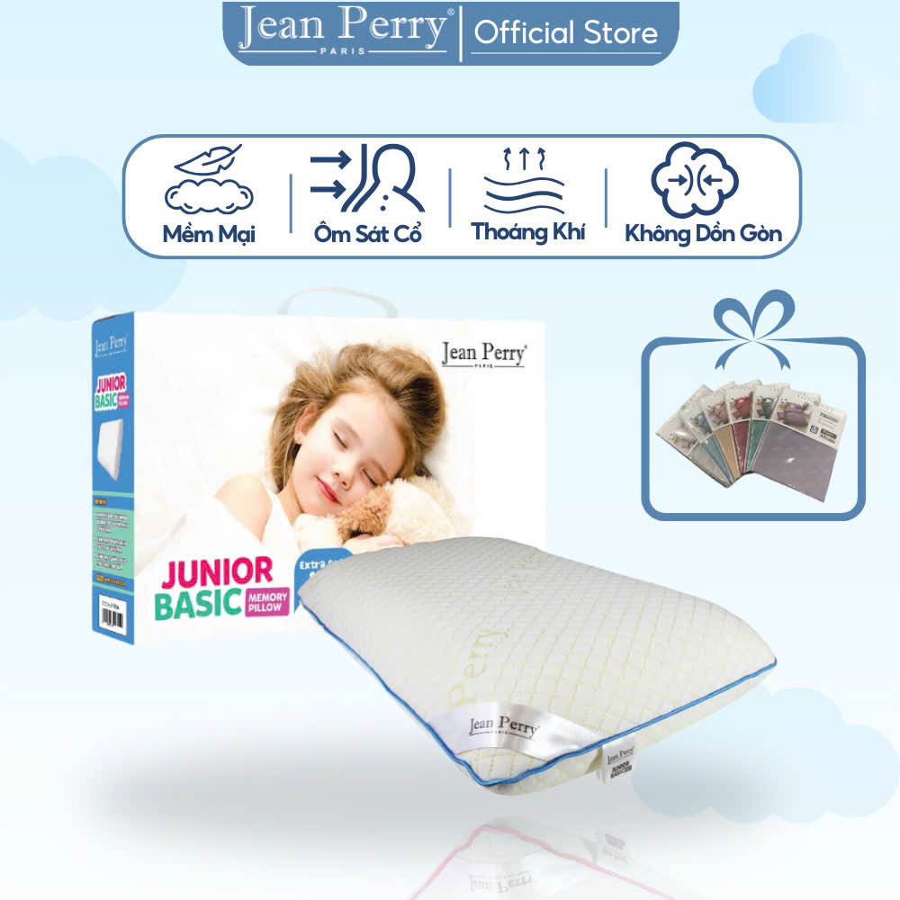 KOHNAN - Gối Nằm Memory Foam Jean Perry Junior Basic