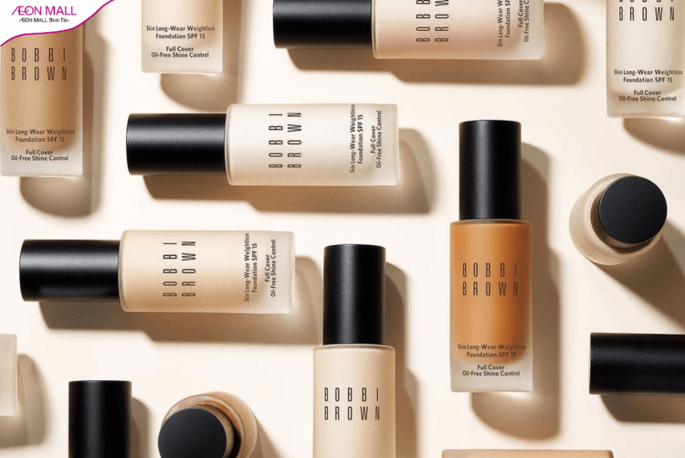 Các loại kem nền, phấn nền là thế mạnh của Bobbi Brown