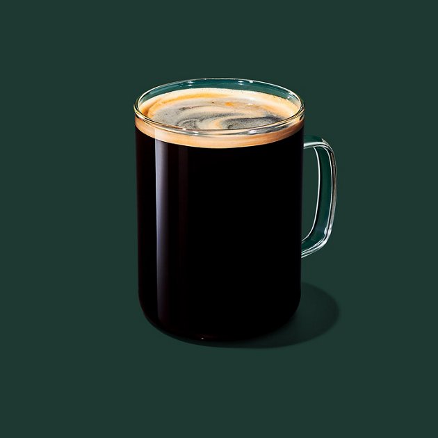 menu starbucks: Caffè Americano