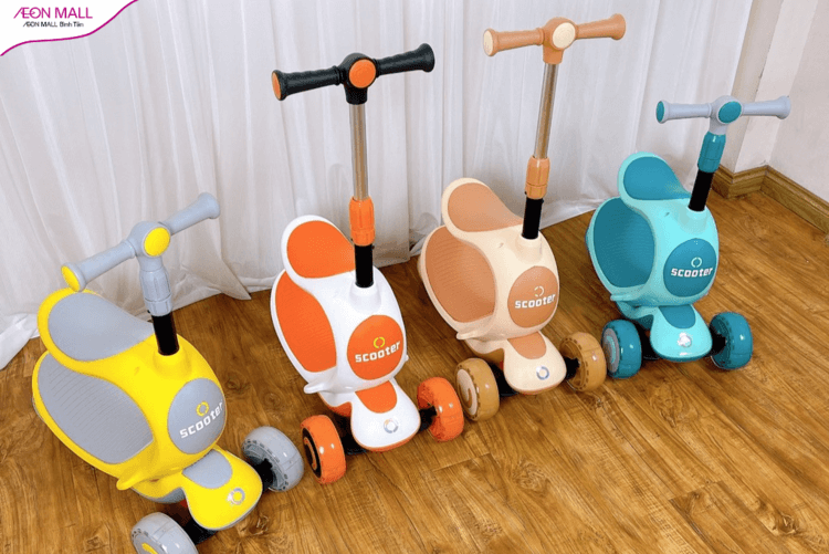 tặng Xe trượt scooter làm quà giáng sinh cho trẻ 4 - 6 tuổi