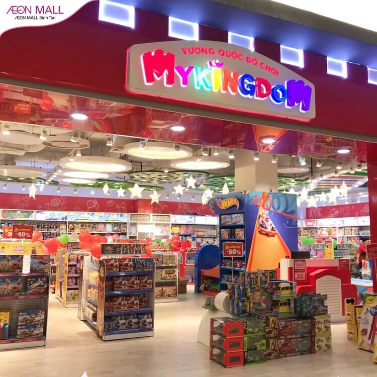 Ghé ngay cửa hàng My Kingdom tại AEON MALL Bình Tân để lựa chọn cho bé những món quà Noel