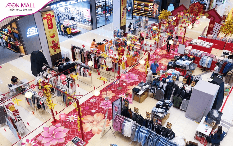 Các hoạt động mua sắm, trải nghiệm sự kiện thú vị tại AEON MALL Bình Tân