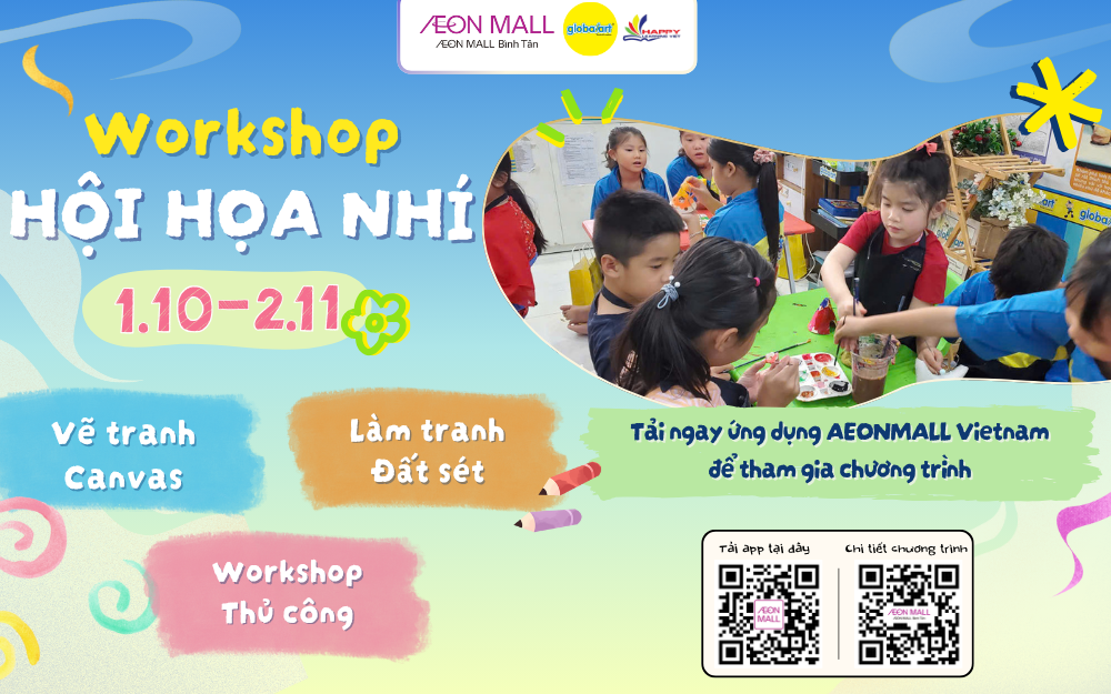 WORKSHOP HỘI HỌA NHÍ