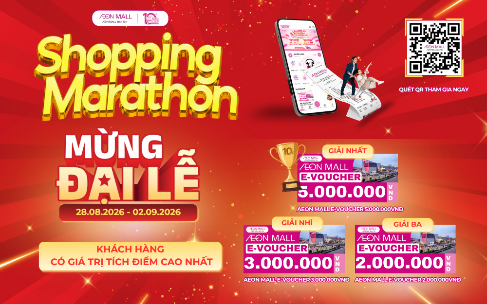 Shopping Marathon - Mừng Đại Lễ