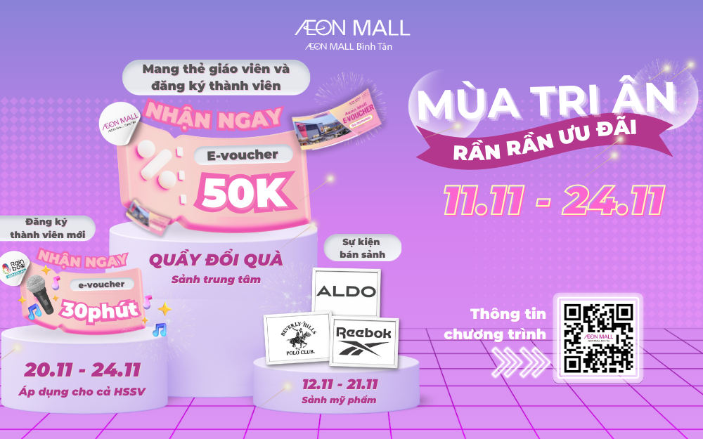 MÙA TRI ÂN - RẦN RẦN ƯU ĐÃI