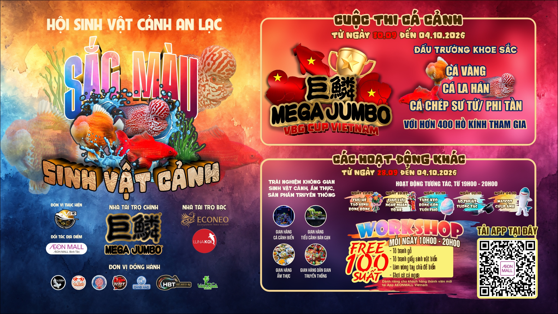 NGÀY HỘI SẮC MÀU SINH VẬT CẢNH