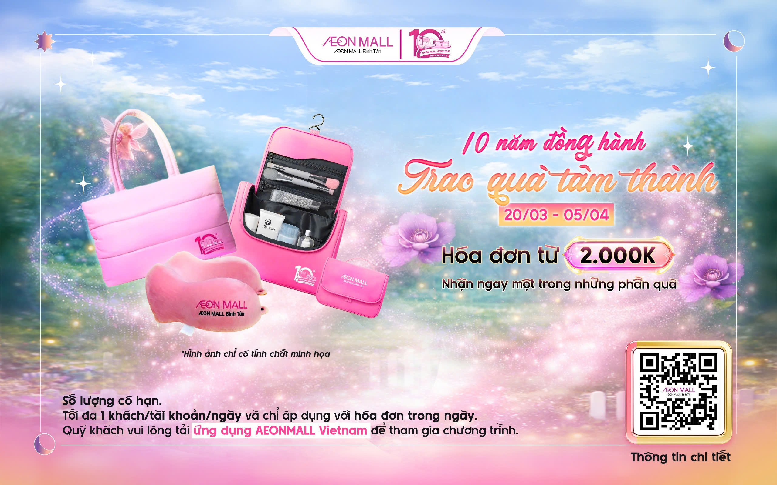 10 Năm Đồng Hành – Trao Quà Tâm Thành