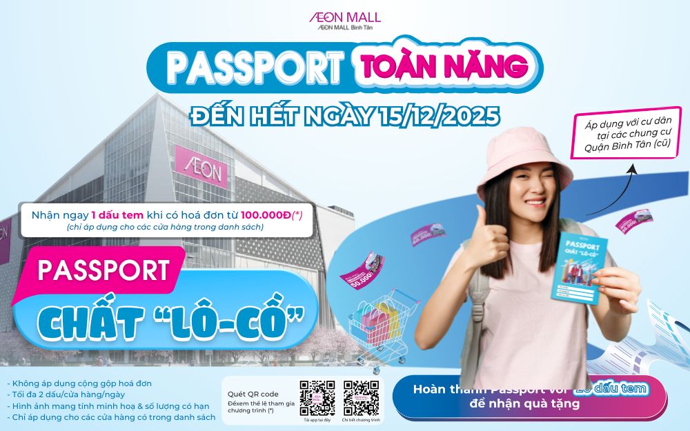 "PASSPORT TOÀN NĂNG"- Chất "LÔ-CỒ"