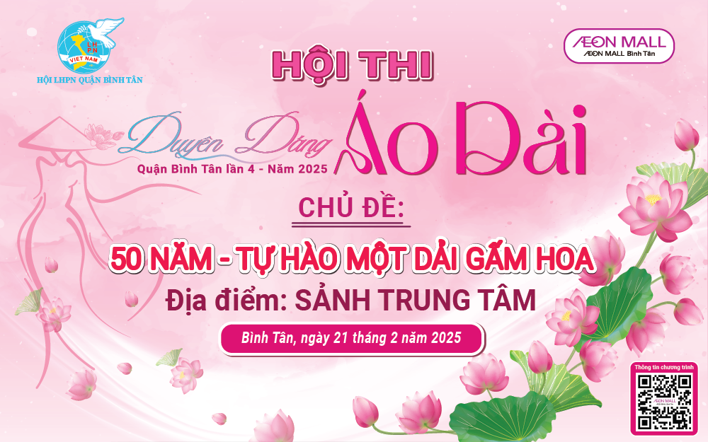 HỘI THI DUYÊN DÁNG ÁO DÀI - 50 NĂM TỰ HÀO MỘT DẢI GẤM HOA